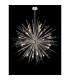 Noon Pendant 20 Light E14 Polished Nickel/Clear Glass Item Weight: 17.3kg-2