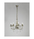 Olivia Pendant Without Shade 8 Light E14 Antique Brass/Crystal-2