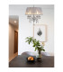 Olivia Pendant Without Shade 8 Light E14 Polished Chrome/Crystal-5