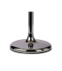 Olivia Table Lamp With Grey Shade 3 Light E14 Polished Chrome/Crystal-4