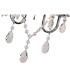 Olivia Wall Lamp Switched With Grey Shade 2 Light E14 Polished Chrome/Crystal-5