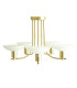 PINI 5 Light G9 PENDANT SATIN BRASS G9-1