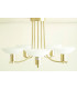 PINI 5 Light G9 PENDANT SATIN BRASS G9-2