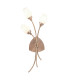 Rimini Wall Lamp 3 Light G9 Antique Copper/Opal Glass-1