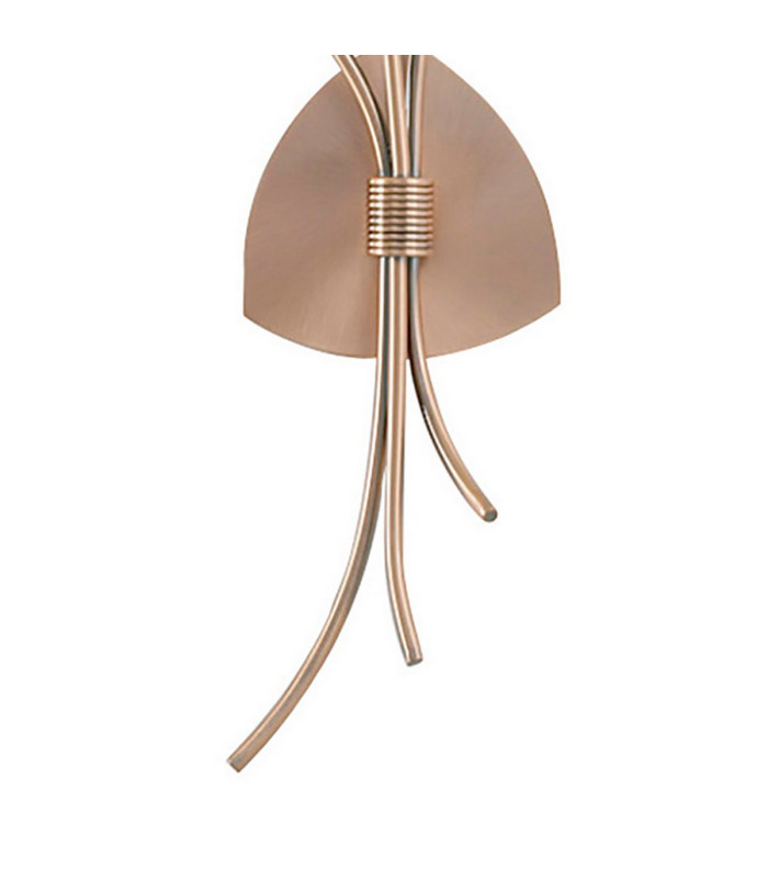 Rimini Wall Lamp 3 Light G9 Antique Copper/Opal Glass-3