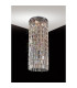 Torre Pendant 40cm Plate & Mirror Only 5 Light GU10 Polished Chrome/Crystal To Order 46 Hooka-2
