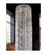 Torre Pendant 40cm Plate & Mirror Only 5 Light GU10 Polished Chrome/Crystal To Order 46 Hooka-6