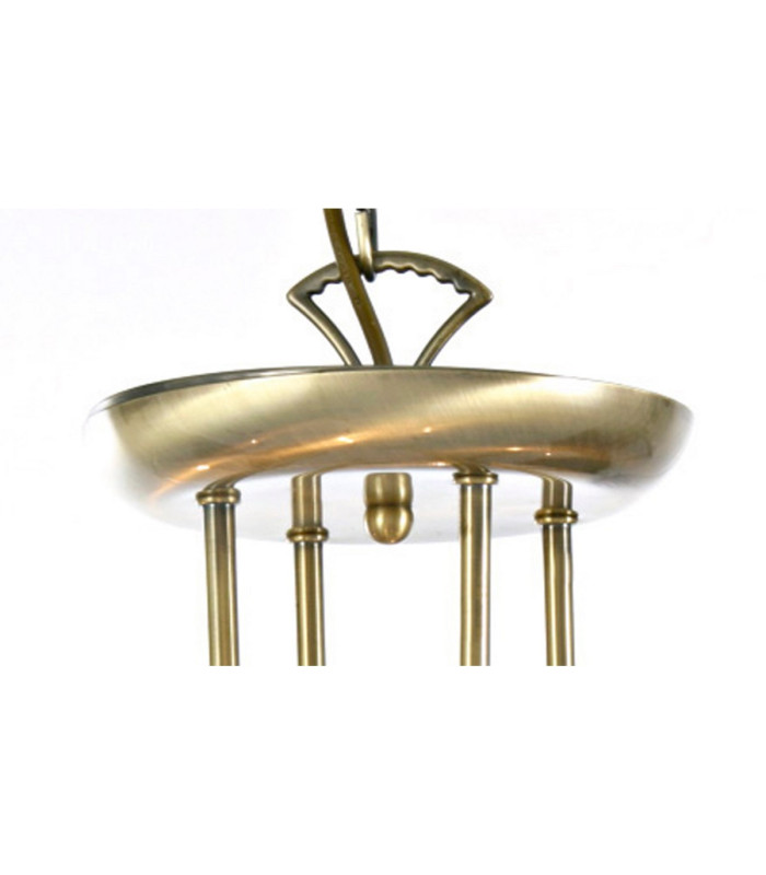 UDINE 8 Light G9 PENDANT ANTIQUE BRASS-5