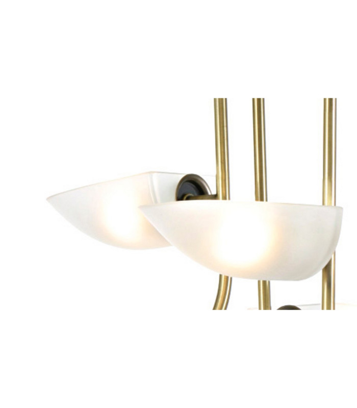UDINE 8 Light G9 PENDANT ANTIQUE BRASS-6