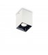 LED 1 Light Square Surface Mounted Downlight White - 1