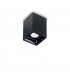 LED 1 Light Square Surface Mounted Downlight Black - 1