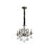 Zinta Pendant 4 Light E14 Antique Brass/Crystal-3