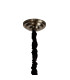 Zinta Pendant 4 Light E14 Antique Brass/Crystal-4