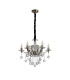 Zinta Pendant 6 Light E14 Antique Brass/Crystal-3