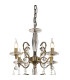 Zinta Pendant 3 Tier 22 Light E14 Antique Brass/Crystal (ITEM REQUIRES CONSTRUCTION/CONNECTION) Item Weight: 26.4kg-4