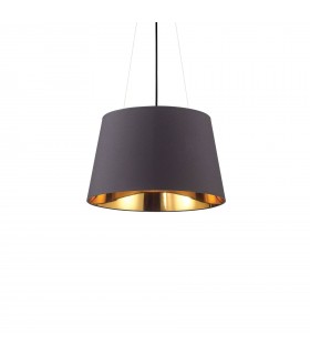 4 Light Dome Ceiling Pendant Light Black - 1