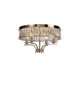 Vivienne Ceiling 4 Light E14 French Gold/Crystal-1
