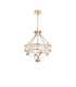 Vivienne Pendant/Semi Ceiling 4 Light E14 French Gold/Crystal-1
