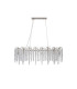 Wisteria Oval Pendant 16 Light E14 Polished Nickel / Crystal Item Weight: 21.1kg-1