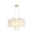 Wisteria Round Pendant 9 Light E14 Polished Nickel / Crystal Item Weight: 19.7kg-1