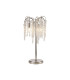 Wisteria Table Lamp 3 Light E14 Polished Nickel / Crystal-1