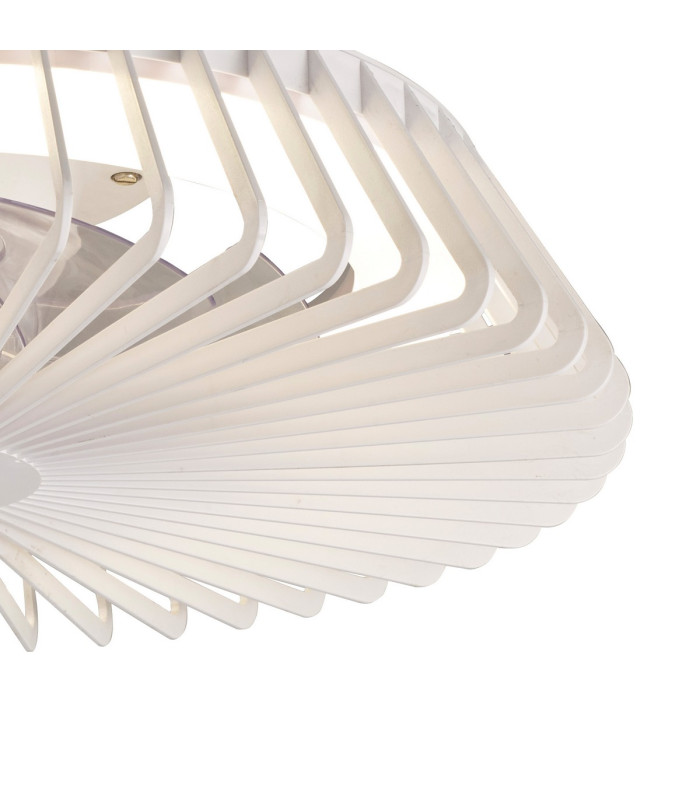 Himalaya Mini 53cm 70W LED Round Ceiling Light With 30W DC Reversible Fan 2700-5000K CCT White White 3yrs Warranty-4
