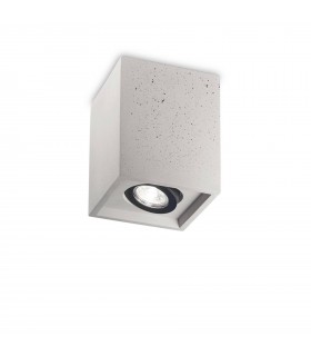 1 Light Square Surface Mounted Downlight Light Grey - 1