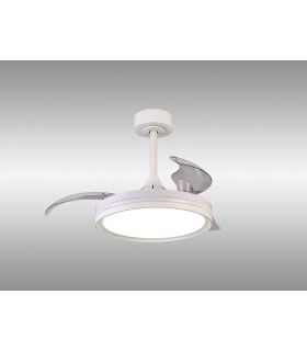 North 40W LED Dimmable White/RGB Ceiling Light With Built-In 28W DC Reversible Fan 3000-6500K White 5yrs Warranty-2