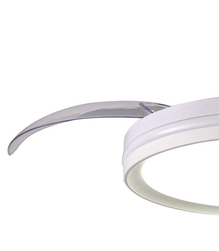 North 40W LED Dimmable White/RGB Ceiling Light With Built-In 28W DC Reversible Fan 3000-6500K White 5yrs Warranty-4