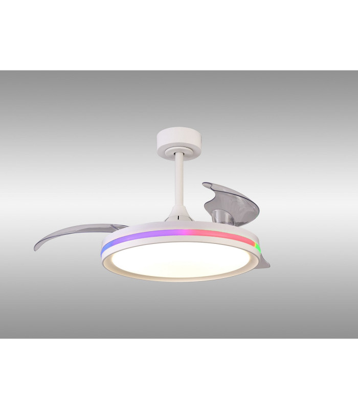 Rafaga 50W LED Dimmable White/RGB Ceiling Light With Built-In 30W DC Reversible Fan 3000-6500K White 5yrs Warranty-2