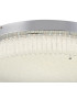 Aiden 60cm Round Flush Ceiling 40W LED CCT White 3000-6000K CCT Switchable Polished Chrome/Glass 3yrs Warranty-6