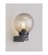 Milo Globe Wall Lamp With PIR Sensor 1 x E27 IP54 Corrosion Resistant Dark Grey/Smoke 2yrs Warranty-2