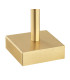 Abbano Table Lamp With Round Shade White Brushed Brass-2