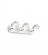 LED 3 Light Ceiling Light White - 1