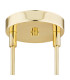 Absos Multi Arm Pendant Ceiling 4 Light White-Brown (Marble Colour) Brass-8