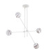 Absos Multi Arm Pendant Ceiling 4 Light White-Brown (Marble Colour) Cream White-3