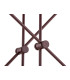 Absos Multi Arm Pendant Ceiling 4 Light White-Brown (Marble Colour) Chocolate Brown-7