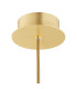 Almiros 30cm Globe Pendant Ceiling Light White-Brown (Marble Colour) Brushed Brass Gold Wire-4