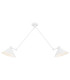 Altea Semi Flush Ceiling 2 Light White Structure-1