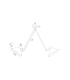 Altea Semi Flush Ceiling 2 Light Black Structure-2