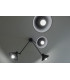 Altea Multi Arm Semi Flush Ceiling Lamp Black Structure-2