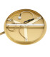 Aruba Cluster Pendant Ceiling 3 Light White-Brown (Marble Colour) Brushed Brass-6