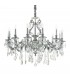 12 Light Pendant Light Silver - 1