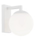 Aspen Wall Lamp Opal Matt White Structure-1