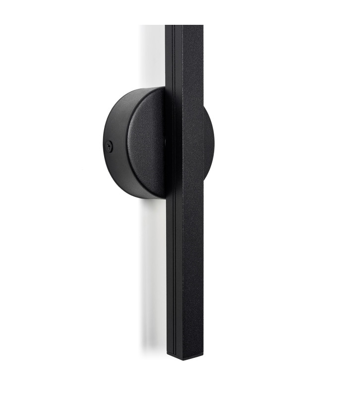 Asse 100cm Integrated LED Wall Lamp Black Structure 3000K-2