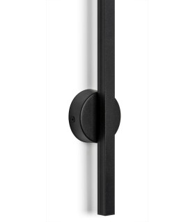 Asse 60cm Integrated LED Wall Lamp Black Structure 3000K-2