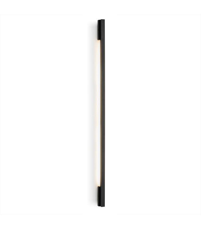 Asse Integrated LED Wall Lamp Black Structure 3000K-1