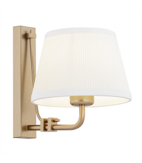 Atrani Wall Lamp With Shade Cream Old Gold-1