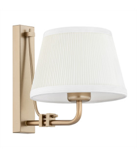 Atrani Wall Lamp With Shade Cream Old Gold-2
