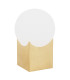 Austin Globe Table Lamp Opal Matt Brushed Brass-1
